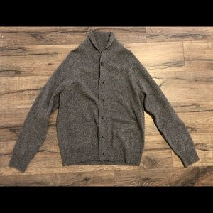 J Crew grey marle cardigan